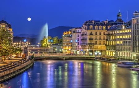 Magicien à Genève, en Suisse